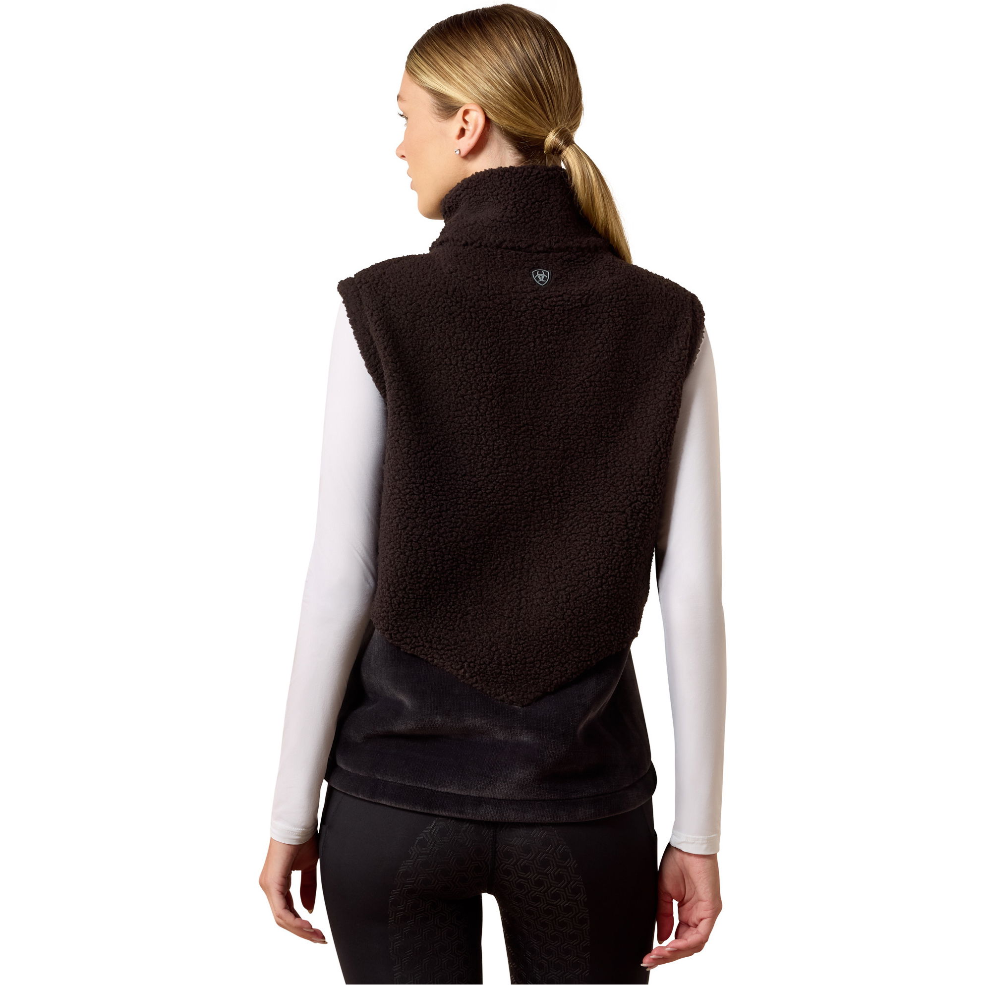 2026 Ariat Womens Laviolette Full Zip Vest 10079084 - Black